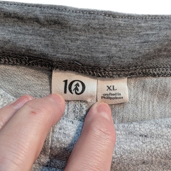 Tentree Clay Crewneck Sustainable Slouchy Women XL Cozy Minimalist Boatneck Grey - Picture 8 of 12